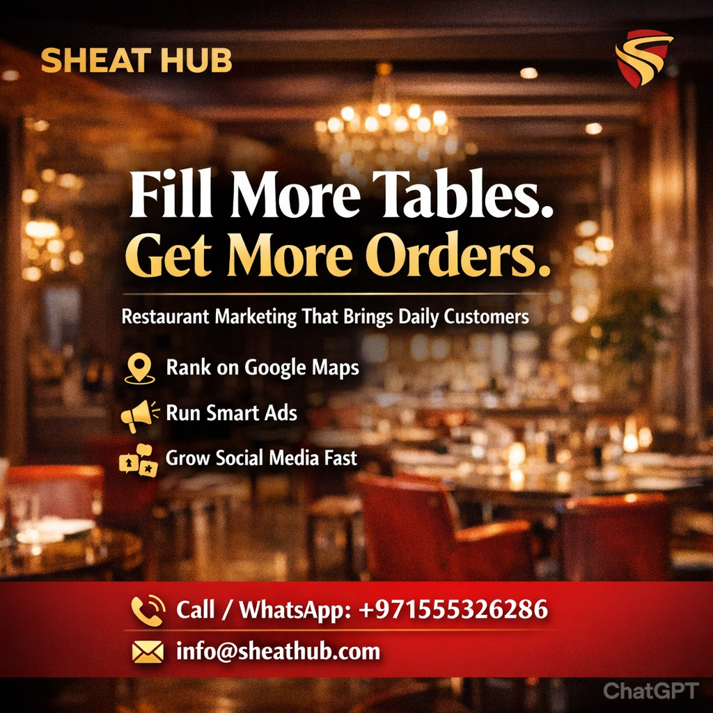 Marketing Strategies for Restaurants in UAE