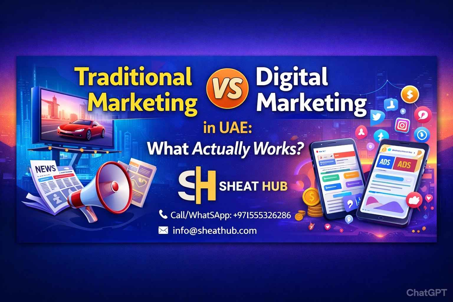 Traditional Marketing vs Digital Marketing: What Works in UAE?