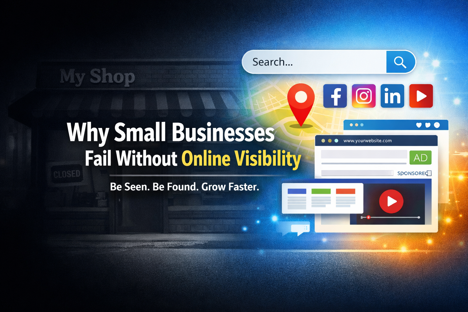 Why Small Businesses Fail Without Online Visibility