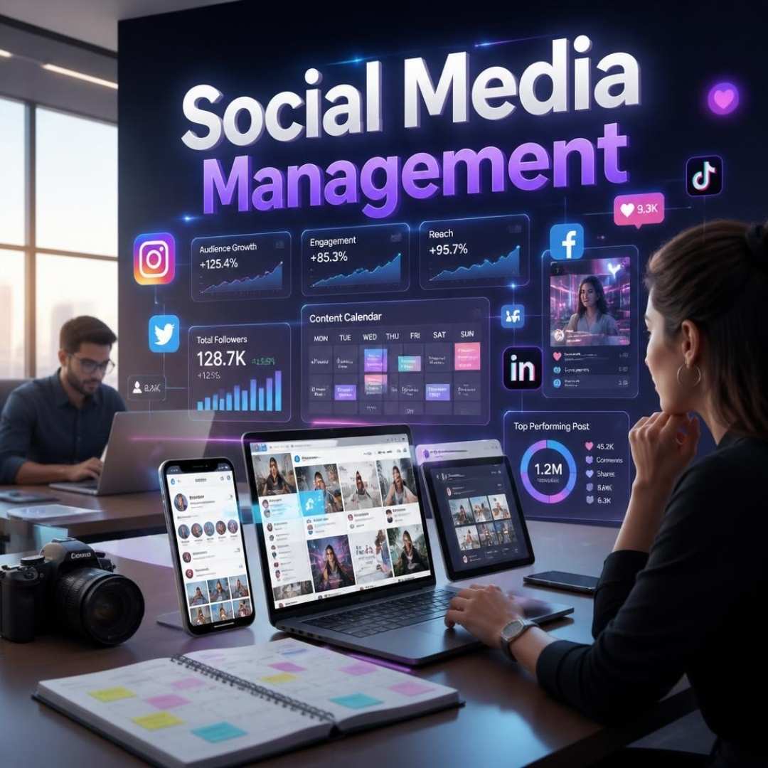 Social Media Management by SHEAT HUB