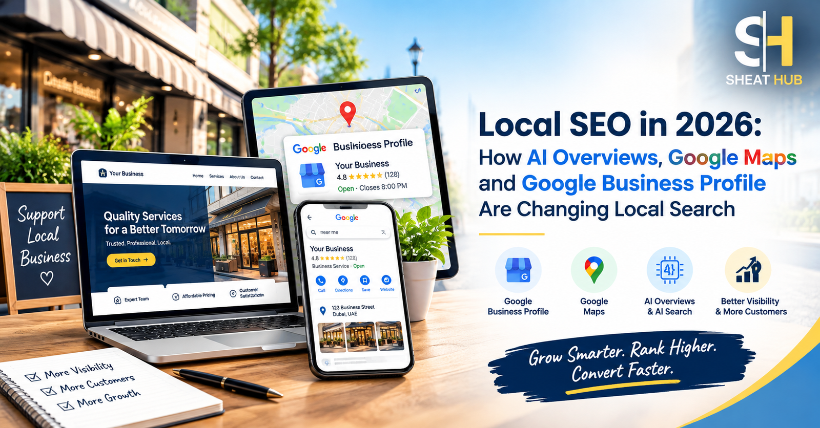 Local SEO in 2026: How AI Overviews, Google Maps and Google Business Profile Are Changing Local Search