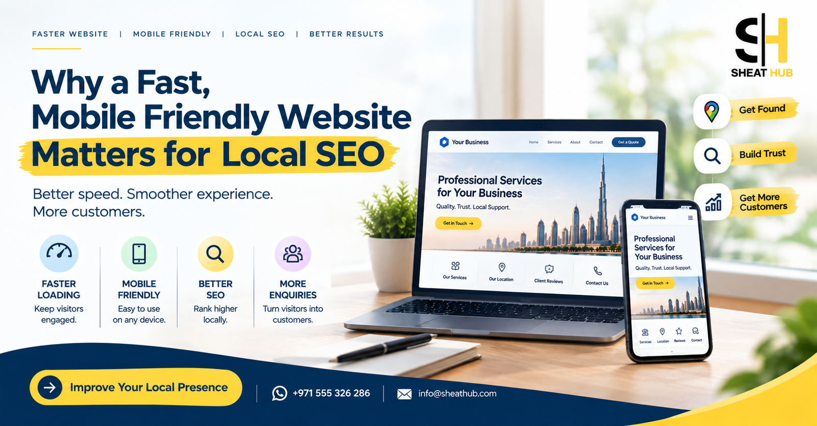 Why a Fast, Mobile Friendly Website Matters for Local SEO